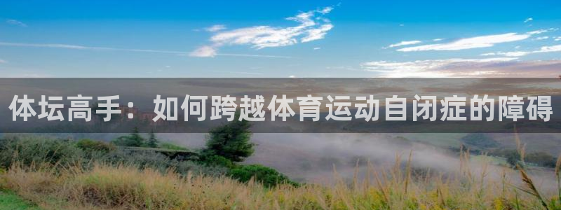 3377体育网页登录入口：体坛高手：如何跨越体育运动自闭症的障碍